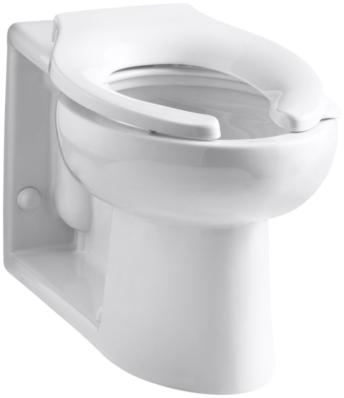 K43960 Kohler Anglesey FloorMounted WallOutlet 1.6 GPF Flushometer